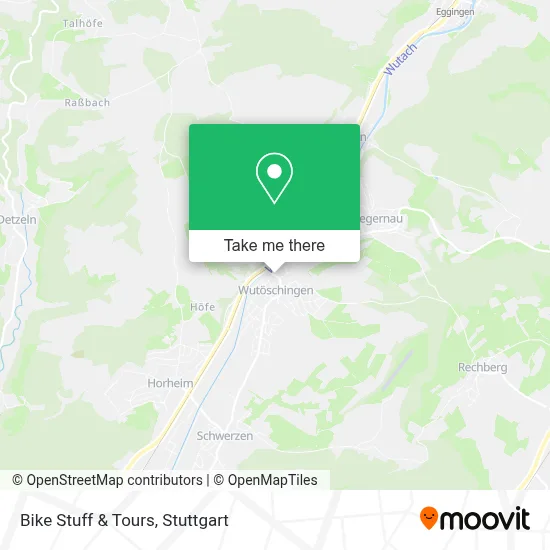 Bike Stuff & Tours map