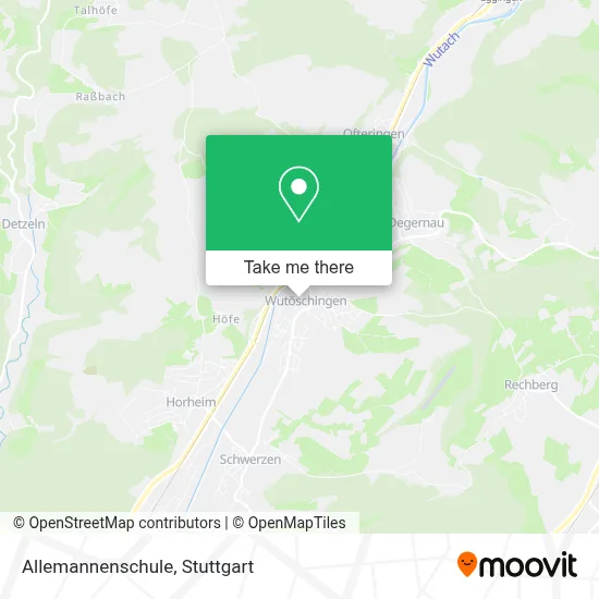 Allemannenschule map