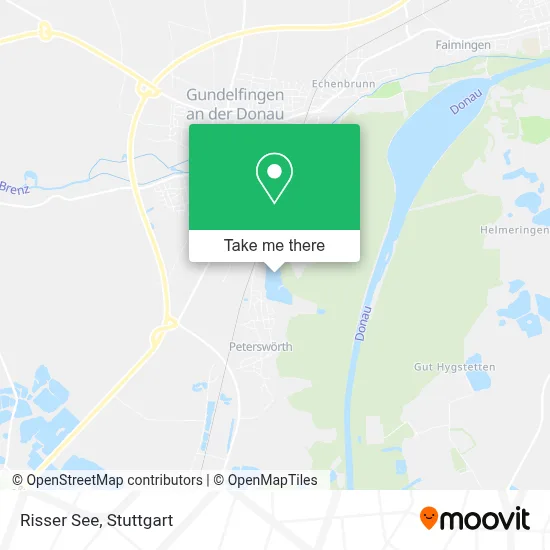 Risser See map