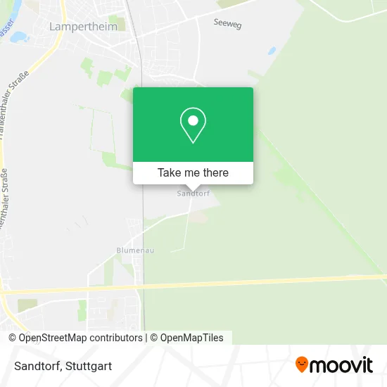 Sandtorf map