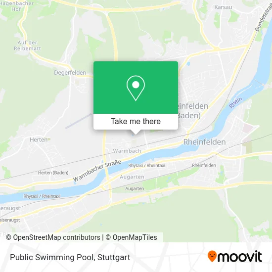 Freibad map