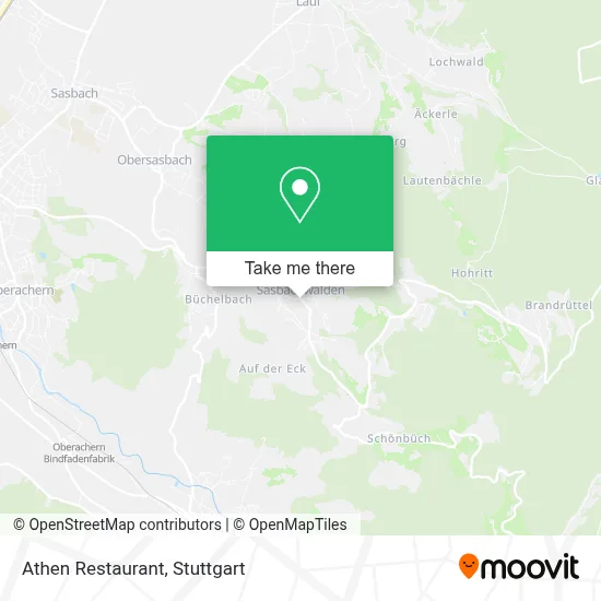 Athen Restaurant map
