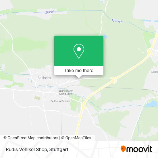 Rudis Vehikel Shop map