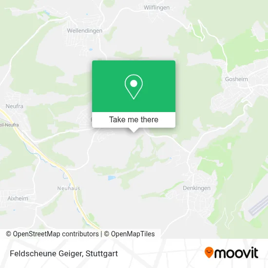 Feldscheune Geiger map