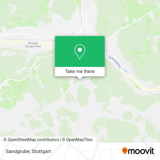 Sandgrube map
