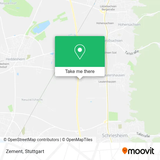 Zement map
