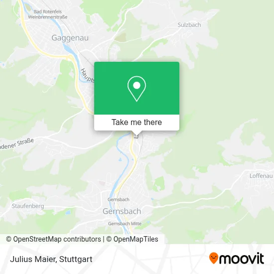 Julius Maier map