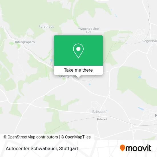 Autocenter Schwabauer map