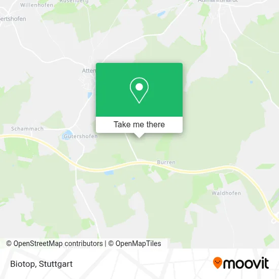 Biotop map