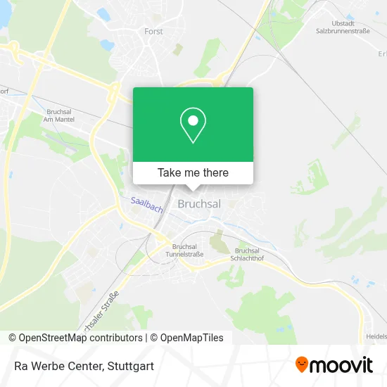 Ra Werbe Center map