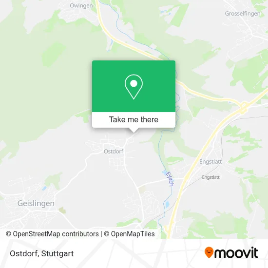 Ostdorf map