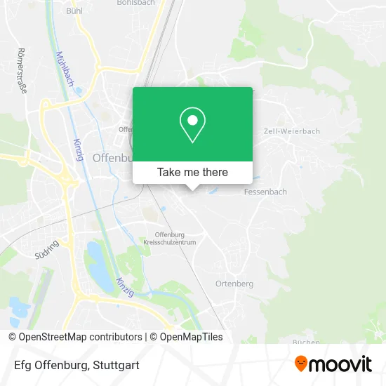 Efg Offenburg map
