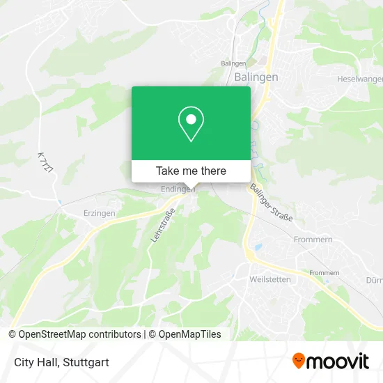 Rathaus map