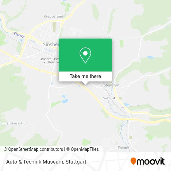 Auto & Technik Museum map