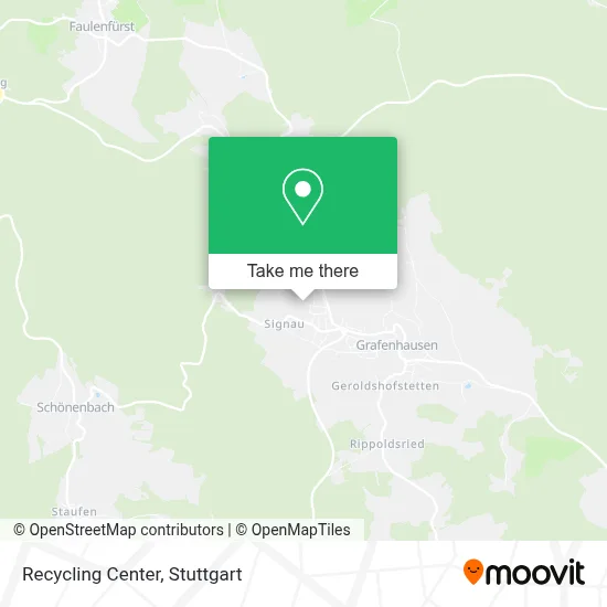 Recyclinghof map