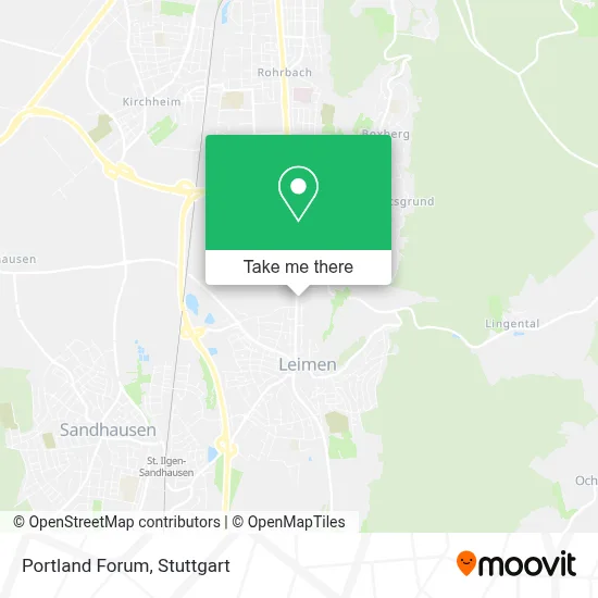 Portland Forum map