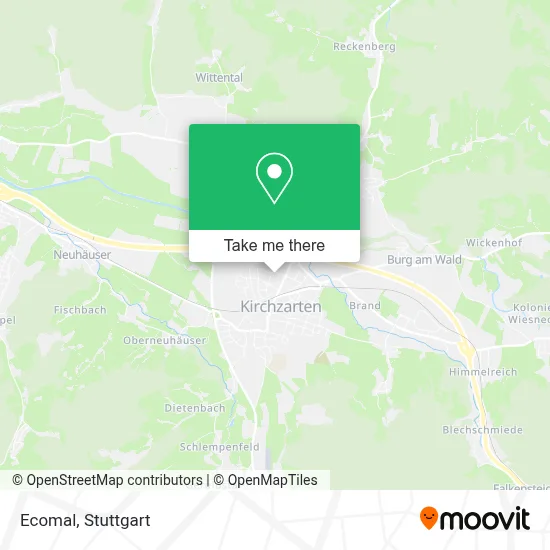 Ecomal map