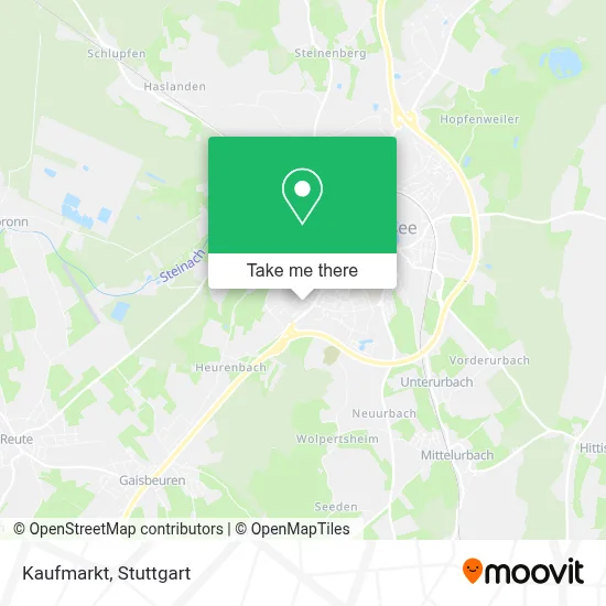 Kaufmarkt map