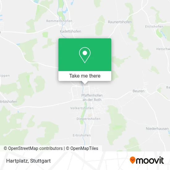 Hartplatz map