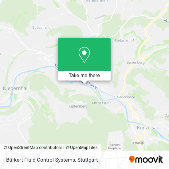 Bürkert Fluid Control Systems map