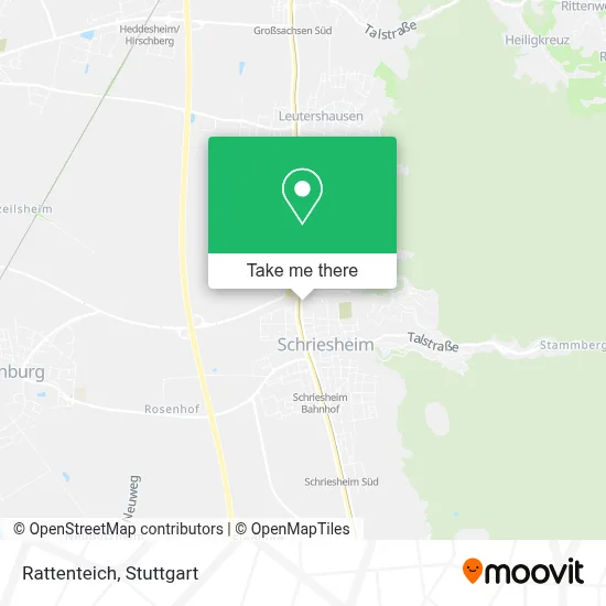 Rattenteich map