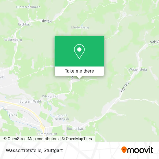 Wassertretstelle map