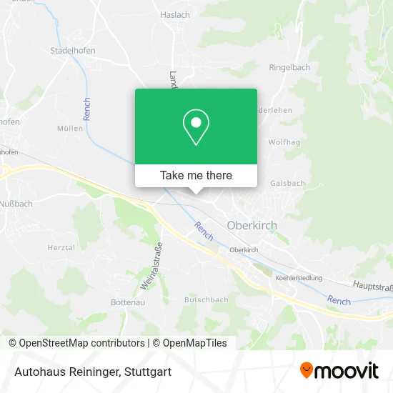 Autohaus Reininger map
