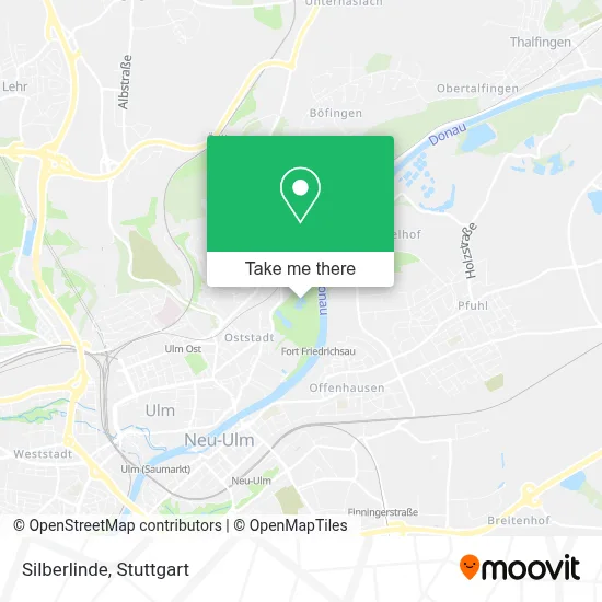 Silberlinde map