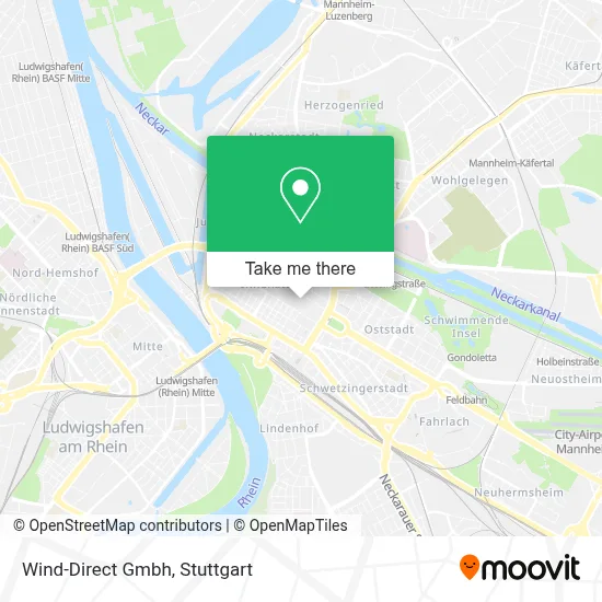 Wind-Direct Gmbh map