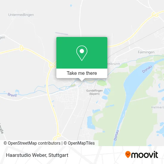 Haarstudio Weber map