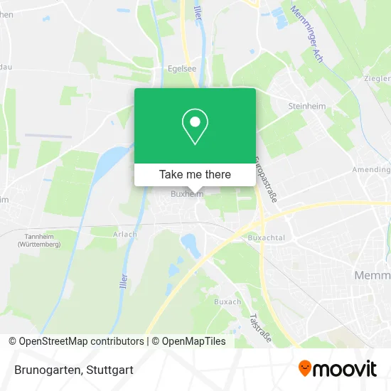 Brunogarten map