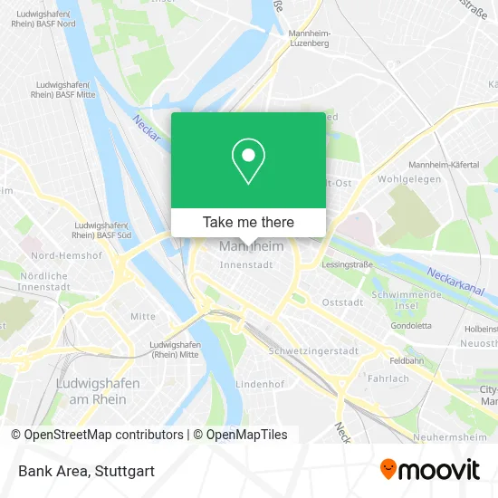 Bank Area map