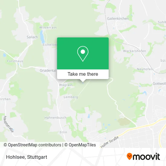 Hohlsee map