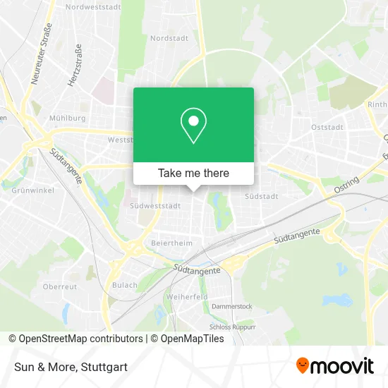 Sun & More map
