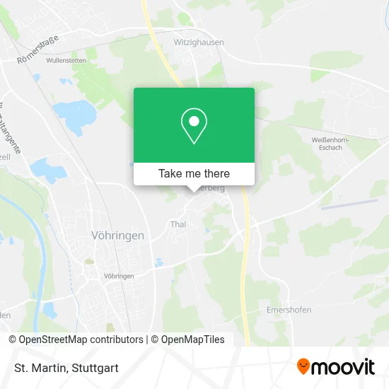 St. Martin map