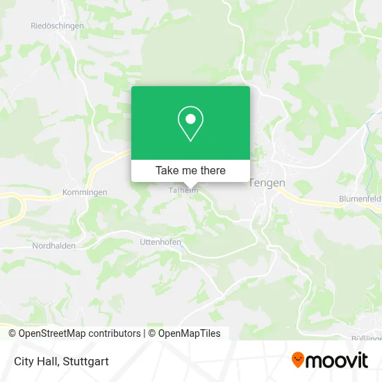 Rathaus map