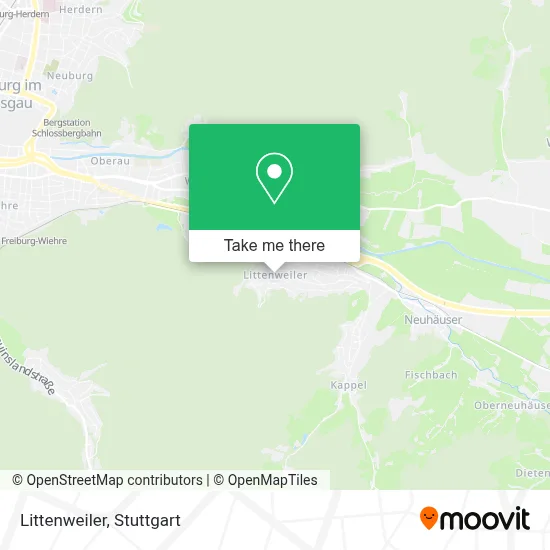 Littenweiler map