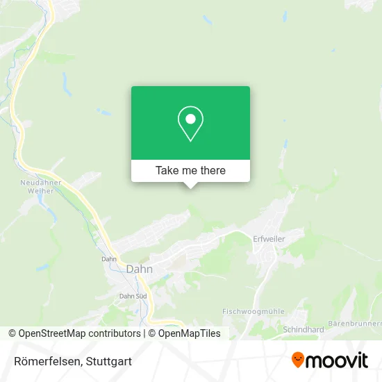 Römerfelsen map