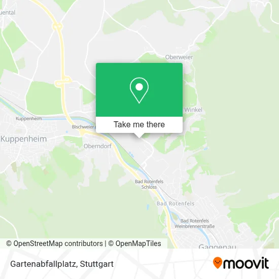 Gartenabfallplatz map