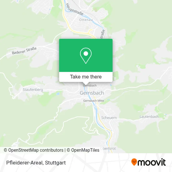 Pfleiderer-Areal map