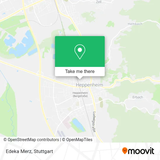 Edeka Merz map