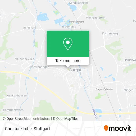 Christuskirche map