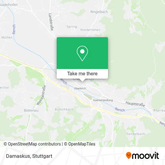 Damaskus map