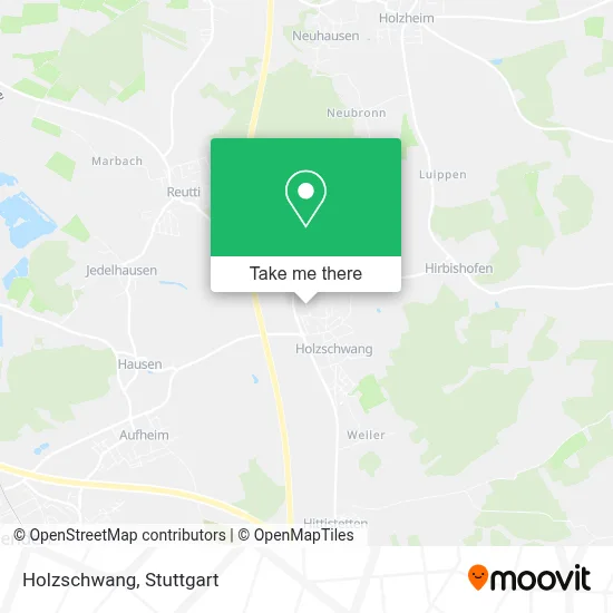 Holzschwang map