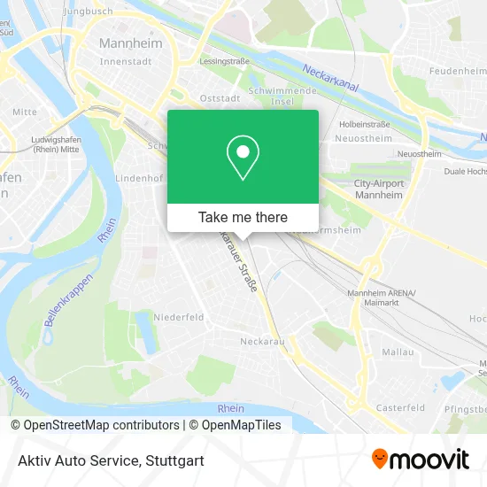 Aktiv Auto Service map