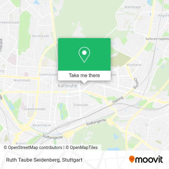 Ruth Taube Seidenberg map