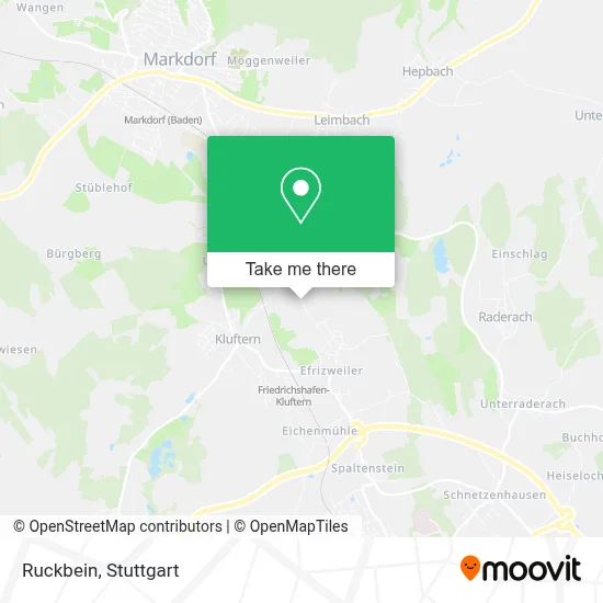 Ruckbein map