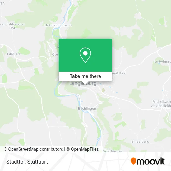 Stadttor map