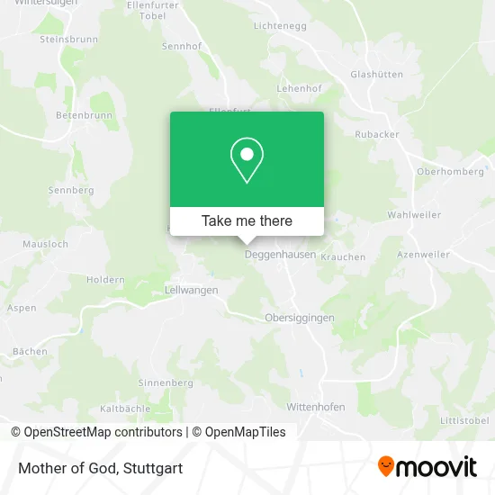 Mutter Gottes map