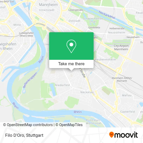 Filo D'Oro map